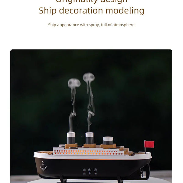 Titanic Ship Model Aroma Air Humidifier