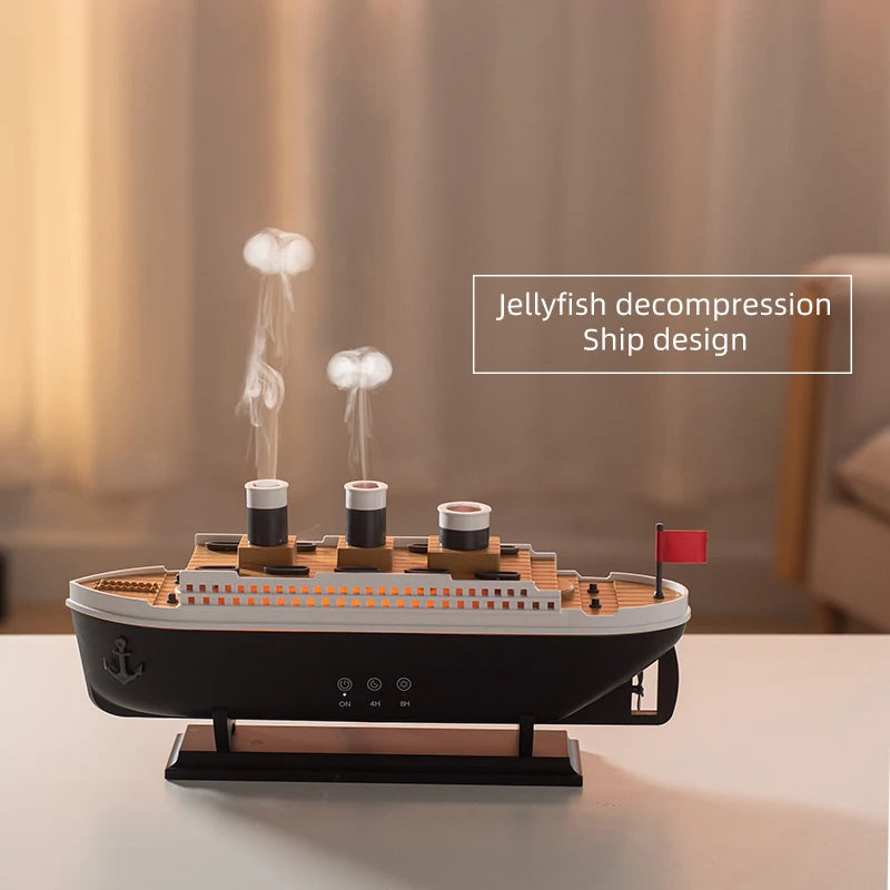 Titanic Ship Model Aroma Air Humidifier