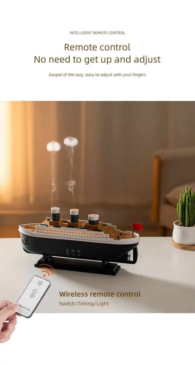 Titanic Ship Model Aroma Air Humidifier