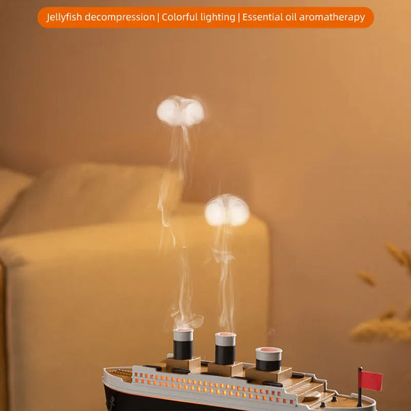 Titanic Ship Model Aroma Air Humidifier