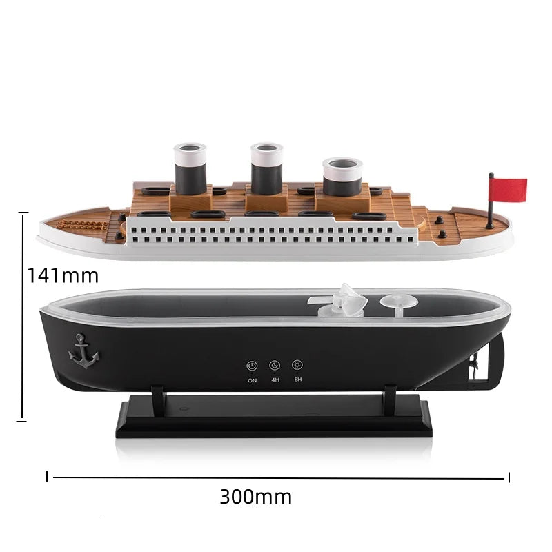 Titanic Ship Model Aroma Air Humidifier