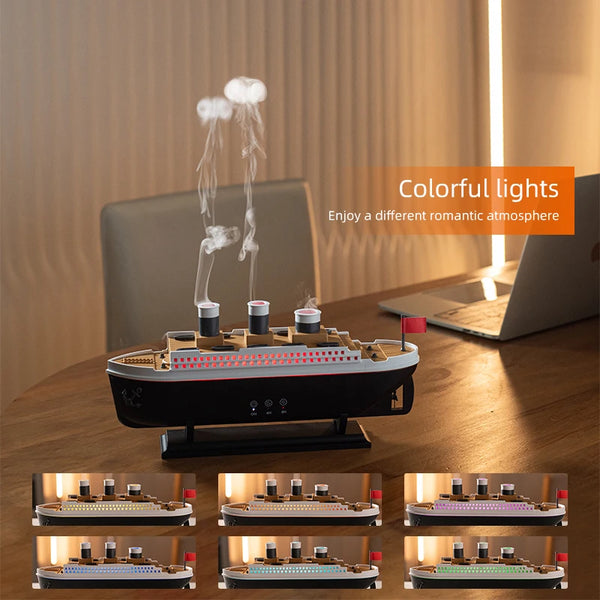 Titanic Ship Model Aroma Air Humidifier